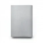Plain Wallpaper, Gray colour, Size 15.6m×100cm