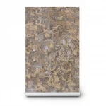 Wavy Wallpaper, Color brown, Length 15.6m, Width106 cm 