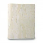 Wavy Wall Covering, Color Beige, Length 15.6m, Width 106cm 