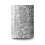 Vinyl Wallpaper, Wavy Design, Size 15.6m×106cm, gray with brown Color 