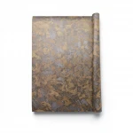 Wavy Wallpaper, Color brown, Length 15.6m, Width106 cm 