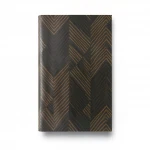 Vinyl Wallpaper, Wavy Design, Size 15.6m×106cm, brown Color 