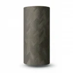 Wavy Wallpaper, Color Dark Beige, Length 15.6m, Width106 cm 