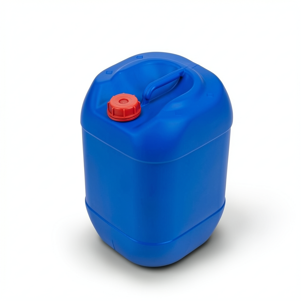 25L Square PE-HD Jerry Can with Outer Thread