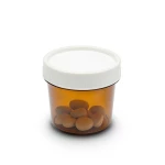 60ml Amber Polystyrene Sample Container