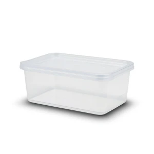 1000ml Rectangular Injection-Molded PP Container