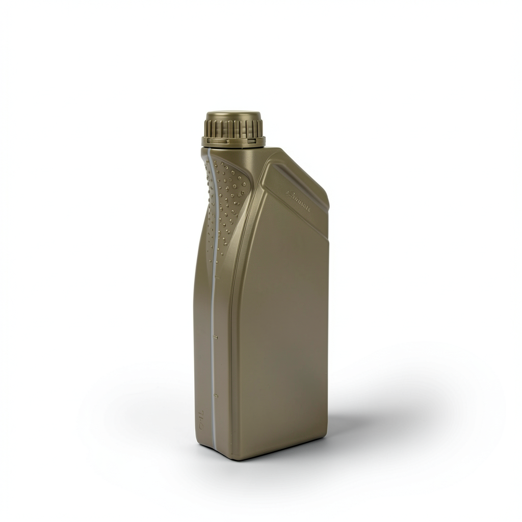 1L Eastern Gulf Motor Oil Bottle - HDPE EBM Blow Molded