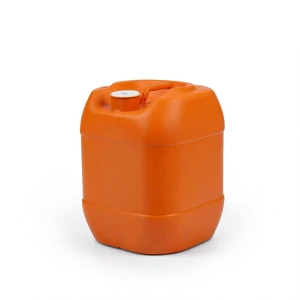 20L Square HDPE Jerry Can with Inner Thread (Orange)