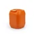 20L Square HDPE Jerry Can with Inner Thread (Orange) - Image 1