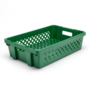 Industrial Polypropylene Milk Crate – Stackable & Durable