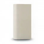Plain wallpaper, beige color, size 15.6 m x 100 cm