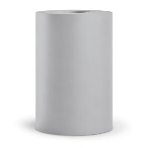 Plain Vinyl Wallpaper 15.6m×106cm Light Gray Color