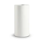 Plain Vinyl Wallpaper 15.6m x 106cm Off White