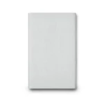 Plain Wallpaper Vinyl Sheath 15.6m x 106cm Light Gray