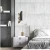 Vinyl Wallpaper, Patterned Design, Size 15.6m × 100 cm, Gray Color