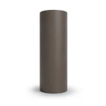Plain Vinyl Wallpaper 15.6m×106cm Dark Beige Color