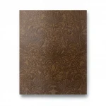 Patterned Wall Decoration, Brown Color, Size 10m×1.06m, Model 83080