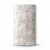 Floral wallpaper, vinyl wrap, length 15.6 m, width 106 cm, beige color with white and pink