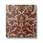 Italian Wall Decoration Size 10m×1.06m, Reddish Brown Color, Model 82086