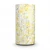 Floral wallpaper, vinyl wrap, length 15.6 m, width 106 cm, yellow with white and grey