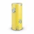 Floral wallpaper, vinyl wrap, length 15.6 m, width 106 cm, yellow with green and grey