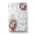 Floral wallpaper, vinyl wrap, length 15.6 m, width 106 cm, color white, red, brown and grey