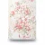Floral wallpaper, vinyl wrap, length 15.6 m, width 106 cm, pink with white and beige color