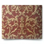 Italian Wall Decoration Size 10m×1.06m, Reddish Brown Color, Model 82086