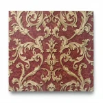 Italian Wall Decoration Size 10m×1.06m, Reddish Brown Color, Model 82086