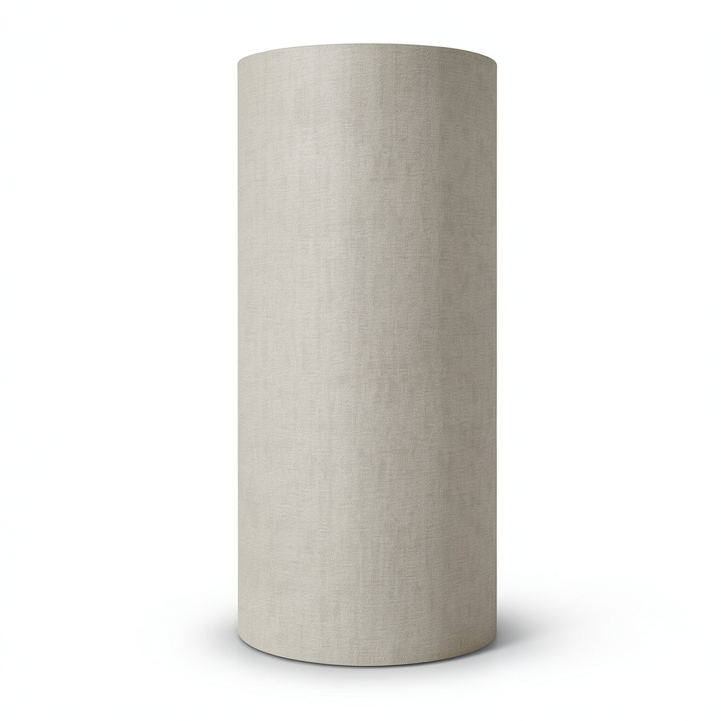 Plain Korean Wallpaper 15.6m×106cm, Light Brown Color