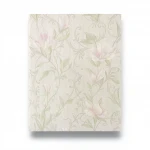 Floral Wallpaper, Pale Beige Color, Size 10m×1.06m, Model 83078 