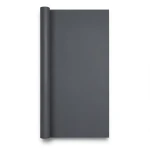 Plain Vinyl Wallpaper 15.6m×106cm Dark Gray