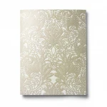 Patterned Wallpaper, Beige Color, Size 10m×1.06m, Model 83084 