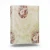 Floral wallpaper, vinyl wrap, length 15.6 m, width 106 cm, beige color with red and white