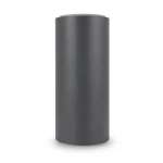 Plain Vinyl Wallpaper 15.6m×106cm Dark Gray Color