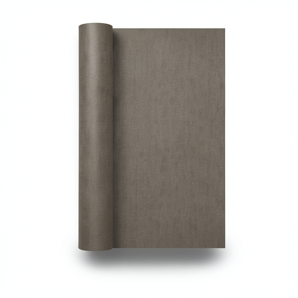 Plain Korean Wallpaper 15.6m×106cm, Dark Beige