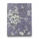 Patterned Wallpaper, Gray with purple Color, Length 10m, Width 1.06m, Model 84001-1