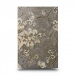 Patterned Wall Covering, dark beige Color, Length 10m, Width 1.06m, Model 84003 