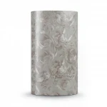  Floral Wallpaper, Size 15.6m×106cm, Brown on grey color
