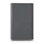 Plain Vinyl Wallpaper 15.6m×106cm Dark Gray Color