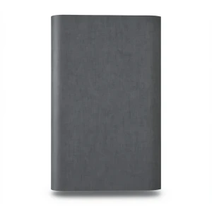 Plain Vinyl Wallpaper 15.6m×106cm Dark Gray Color