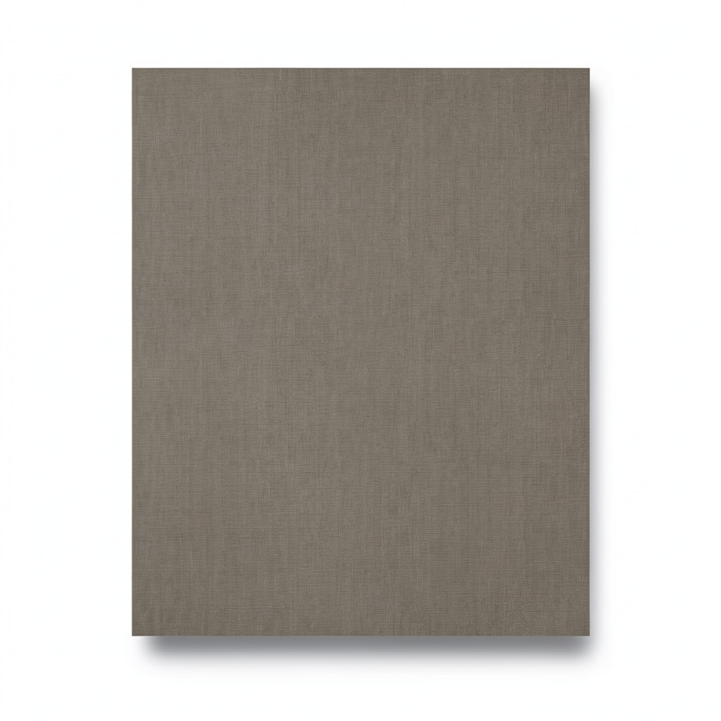 Plain Vinyl Wallpaper 15.6m×106cm Dark Beige Color