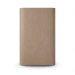 Plain Vinyl Wallpaper 15.6m×106cm Light Brown, Roll