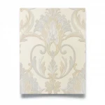 Classic Wallpaper, beige Color, Length 10m, Width 1.06m, Model 82129 