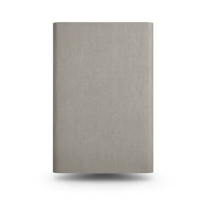 Plain Vinyl Wallpaper 15.6m×106cm Dark Beige Color