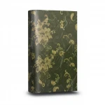 Italian Patterned Wallpaper, Size 10m×1.06m, Dark olive green Color, Model 84004  