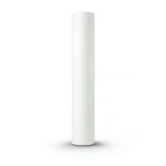 Plain Vinyl Wallpaper 15.6m×106cm Sugar White Color