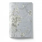Patterned Wall Covering, Gray Color, Length 10m, Width 1.06m, Model 84011 