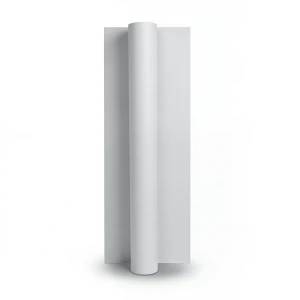Plain Vinyl Wallpaper 15.6m×106cm Light Gray