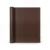 Plain Vinyl Wallpaper 15.6m×106cm Chocolate Brown - Image 1